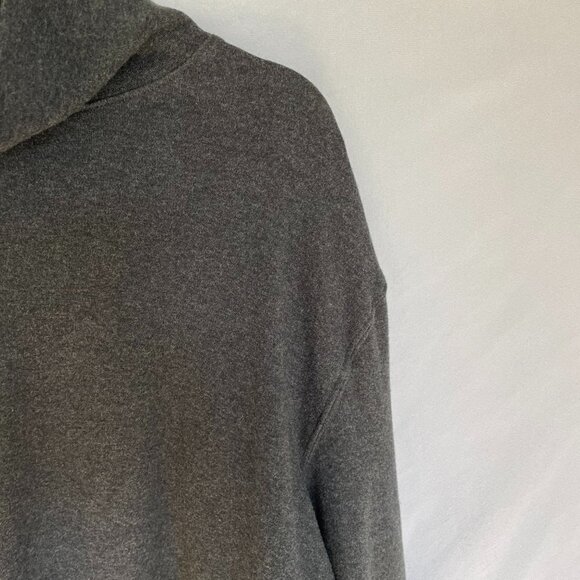 Field & Stream Unisex Sweatshirt Mock Neck Long Sleeve Pullover Men's Large Gray - Picture 3 of 8